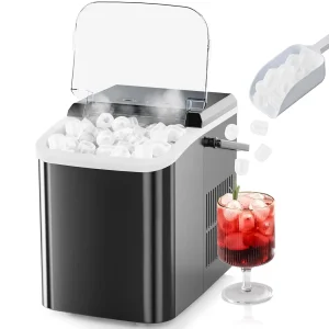 Portable Countertop Ice Maker – 26.5 lbs/Day