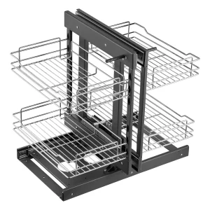 Blind Corner Pull-Out Cabinet Organizer